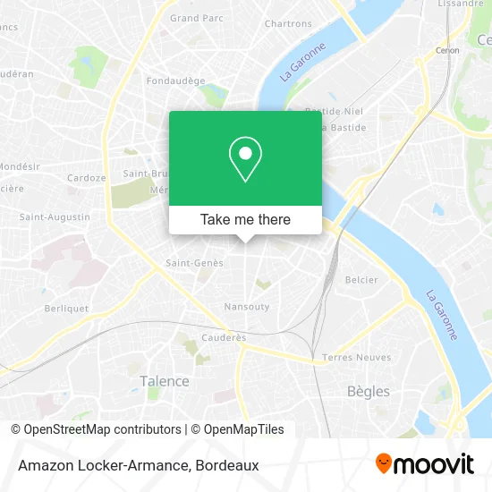 Amazon Locker-Armance map