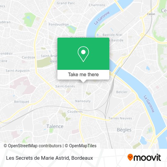 Les Secrets de Marie Astrid map