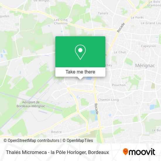 Thalés Micromeca - la Pôle Horloger map
