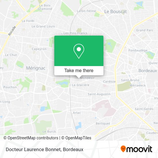 Docteur Laurence Bonnet map
