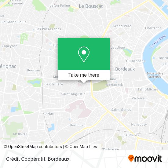 Crédit Coopératif map
