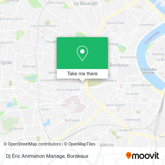Dj Éric Animation Mariage map