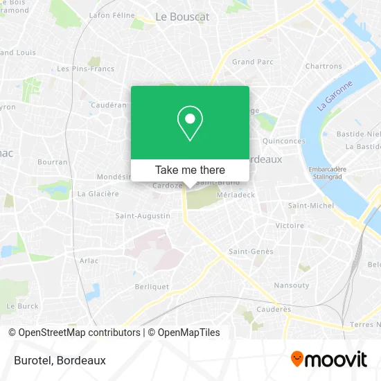 Burotel map