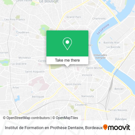 Institut de Formation en Prothèse Dentaire map