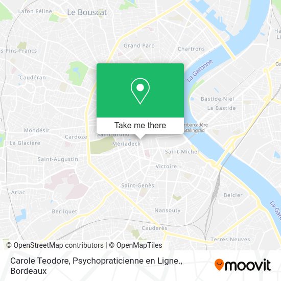 Carole Teodore, Psychopraticienne en Ligne. map