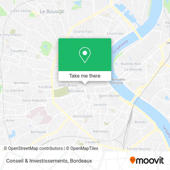 Conseil & Investissements map