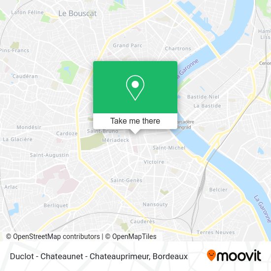 Duclot - Chateaunet - Chateauprimeur map