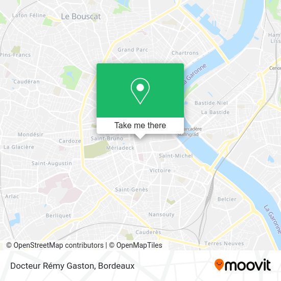 Docteur Rémy Gaston map