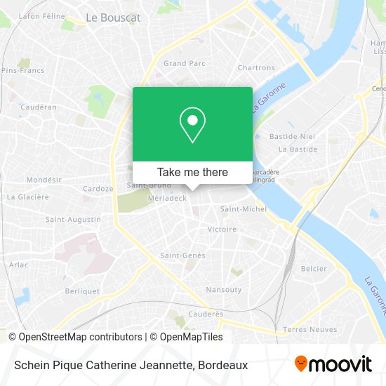 Schein Pique Catherine Jeannette map