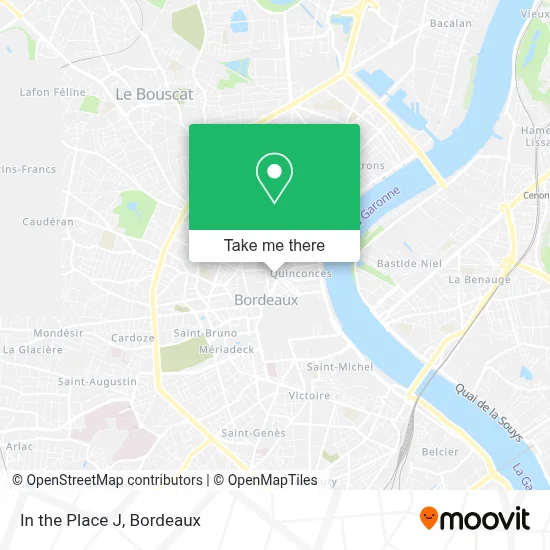 In the Place J map