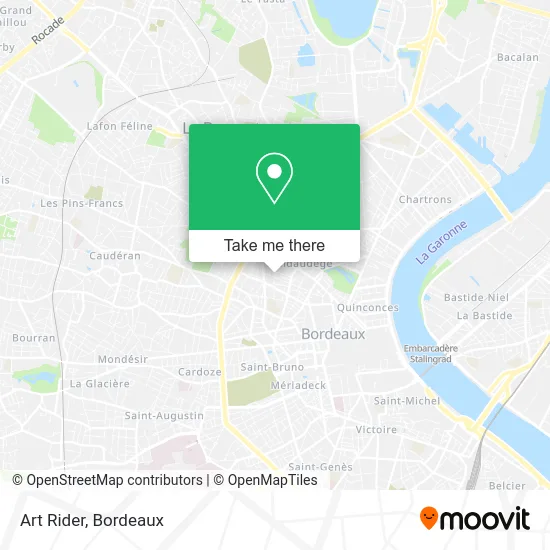 Art Rider map