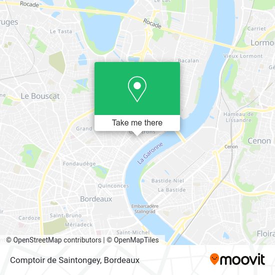 Comptoir de Saintongey map