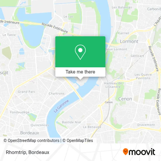 Rhomtrip map