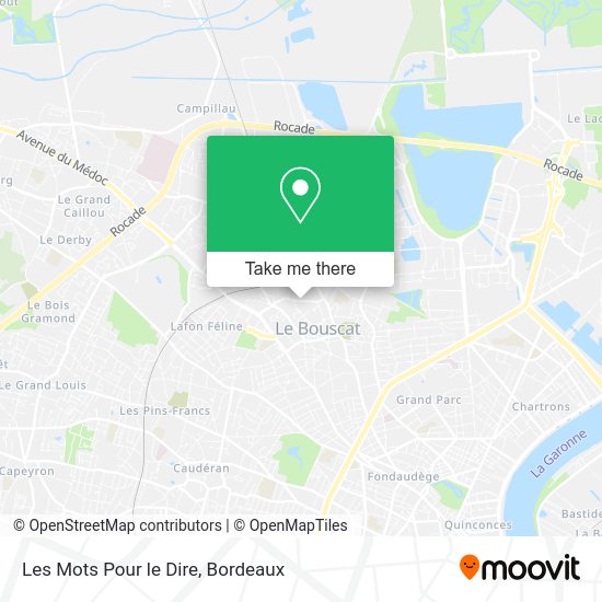 Les Mots Pour le Dire map