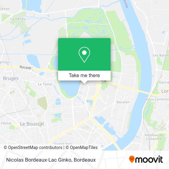 Nicolas Bordeaux-Lac Ginko map