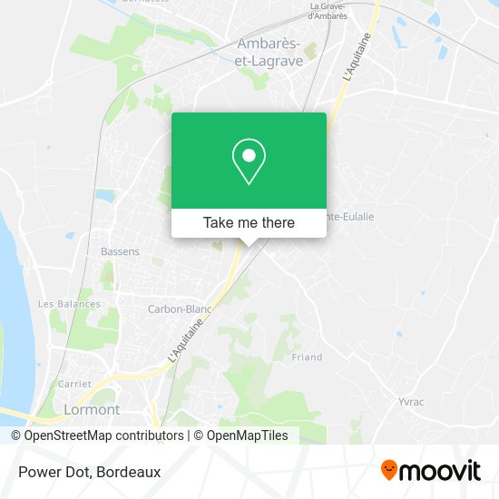 Power Dot map