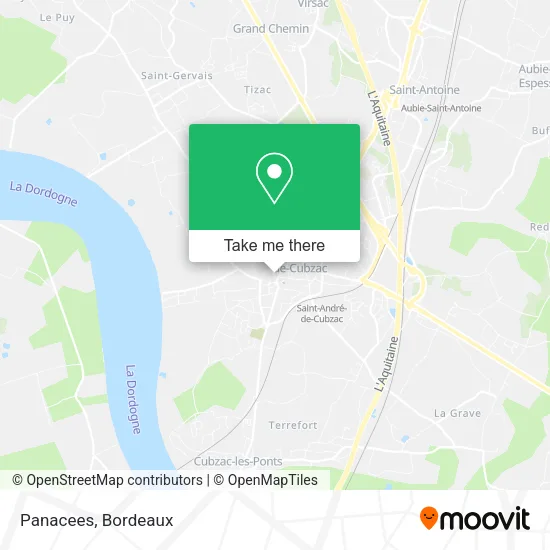 Panacees map