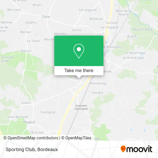 Sporting Club map