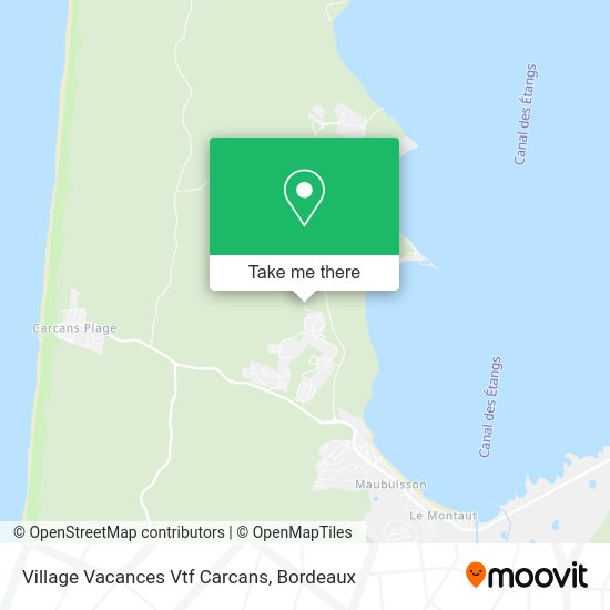 Village Vacances Vtf Carcans map