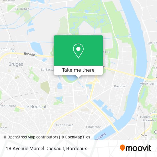 18 Avenue Marcel Dassault map