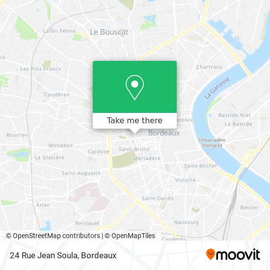 24 Rue Jean Soula map