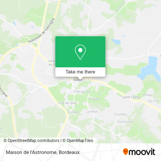 Maison de l'Astronome map
