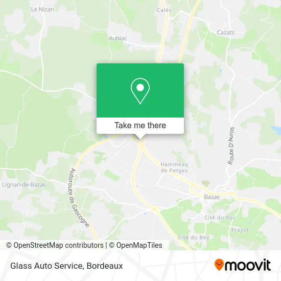 Glass Auto Service map