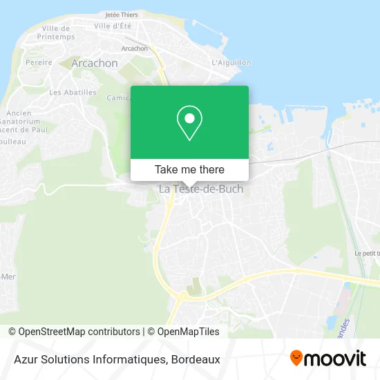 Azur Solutions Informatiques map