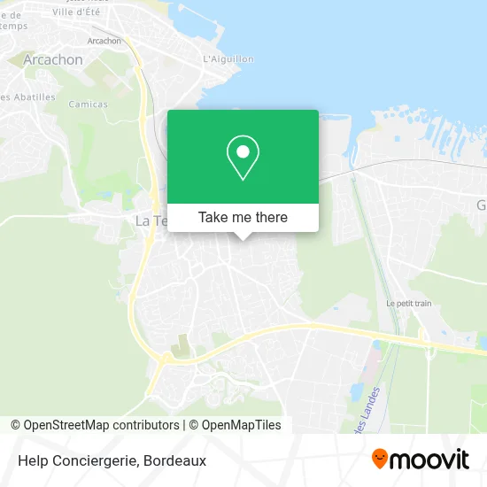 Help Conciergerie map