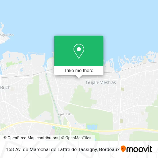 158 Av. du Maréchal de Lattre de Tassigny map
