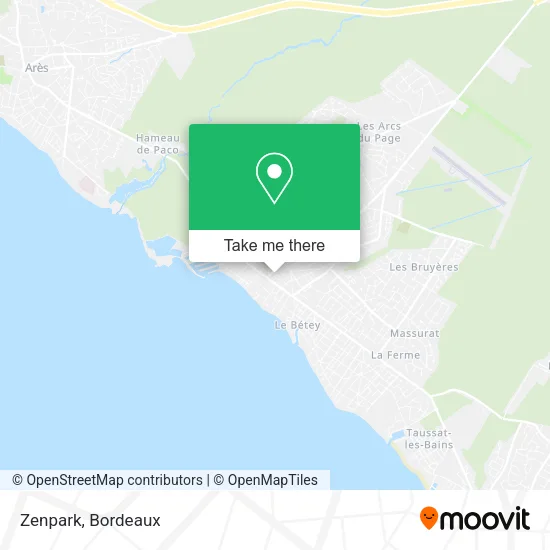 Zenpark map