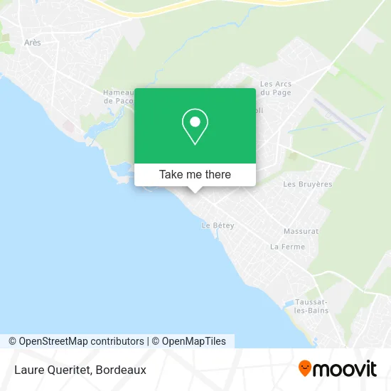 Laure Queritet map