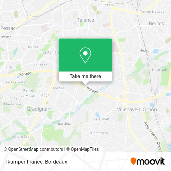 Ikamper France map