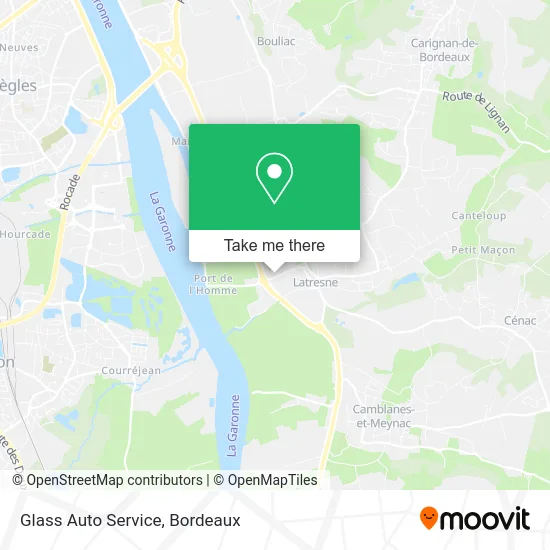 Glass Auto Service map