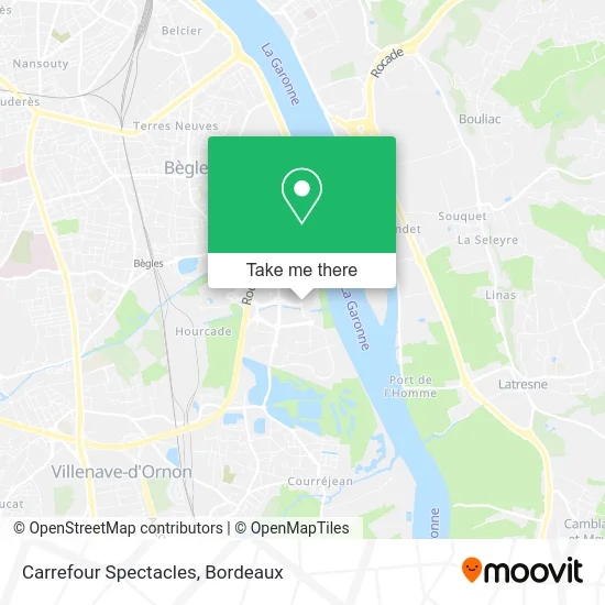 Carrefour Spectacles map