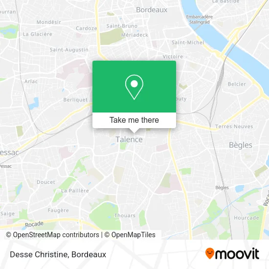 Desse Christine map