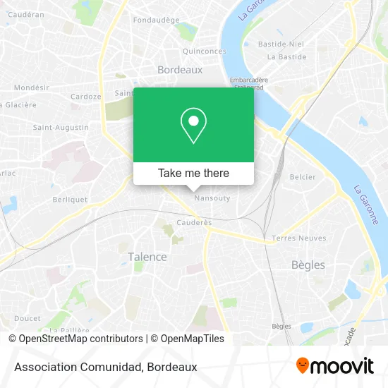 Association Comunidad map