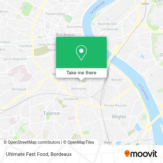 Ultimate Fast Food map