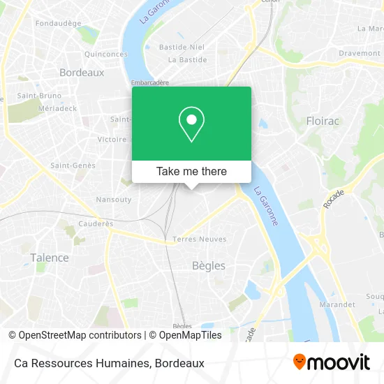 Ca Ressources Humaines map