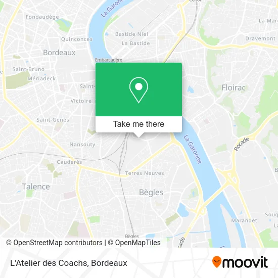 L'Atelier des Coachs map