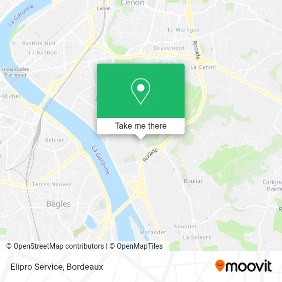 Elipro Service map