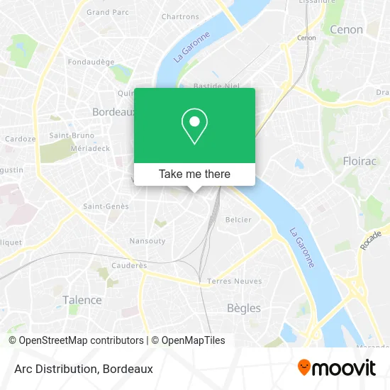 Arc Distribution map