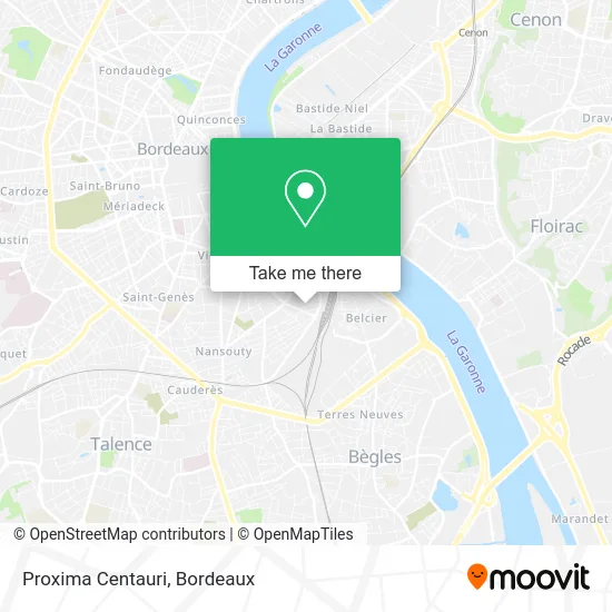 Proxima Centauri map