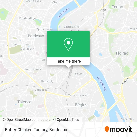 Butter Chicken Factory map