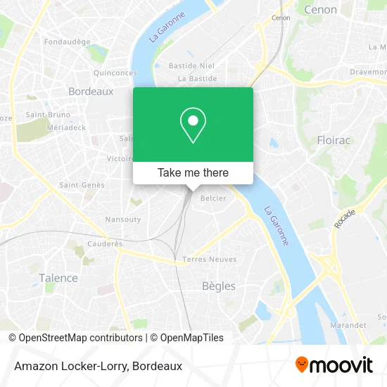 Amazon Locker-Lorry map