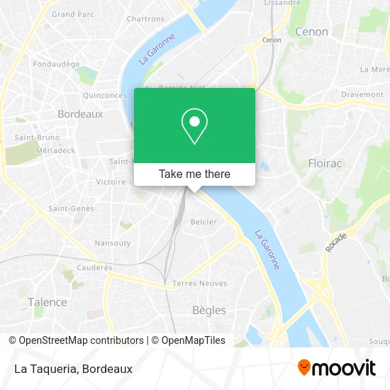 La Taqueria map