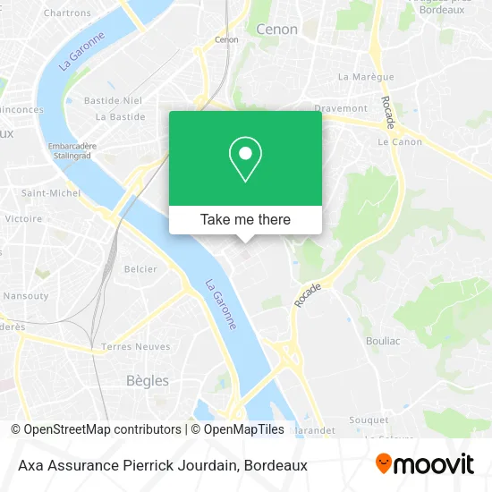 Axa Assurance Pierrick Jourdain map
