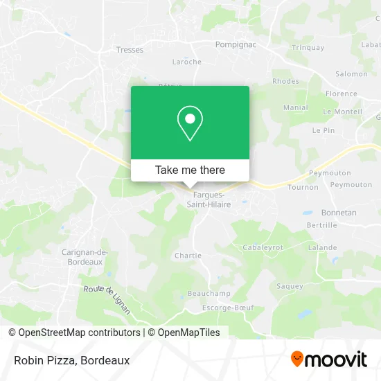 Robin Pizza map