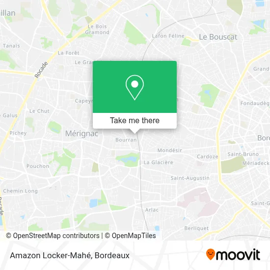 Amazon Locker-Mahé map