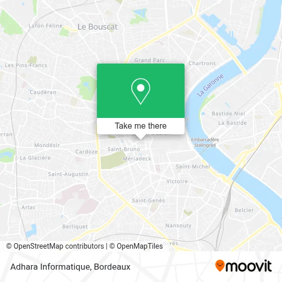 Adhara Informatique map